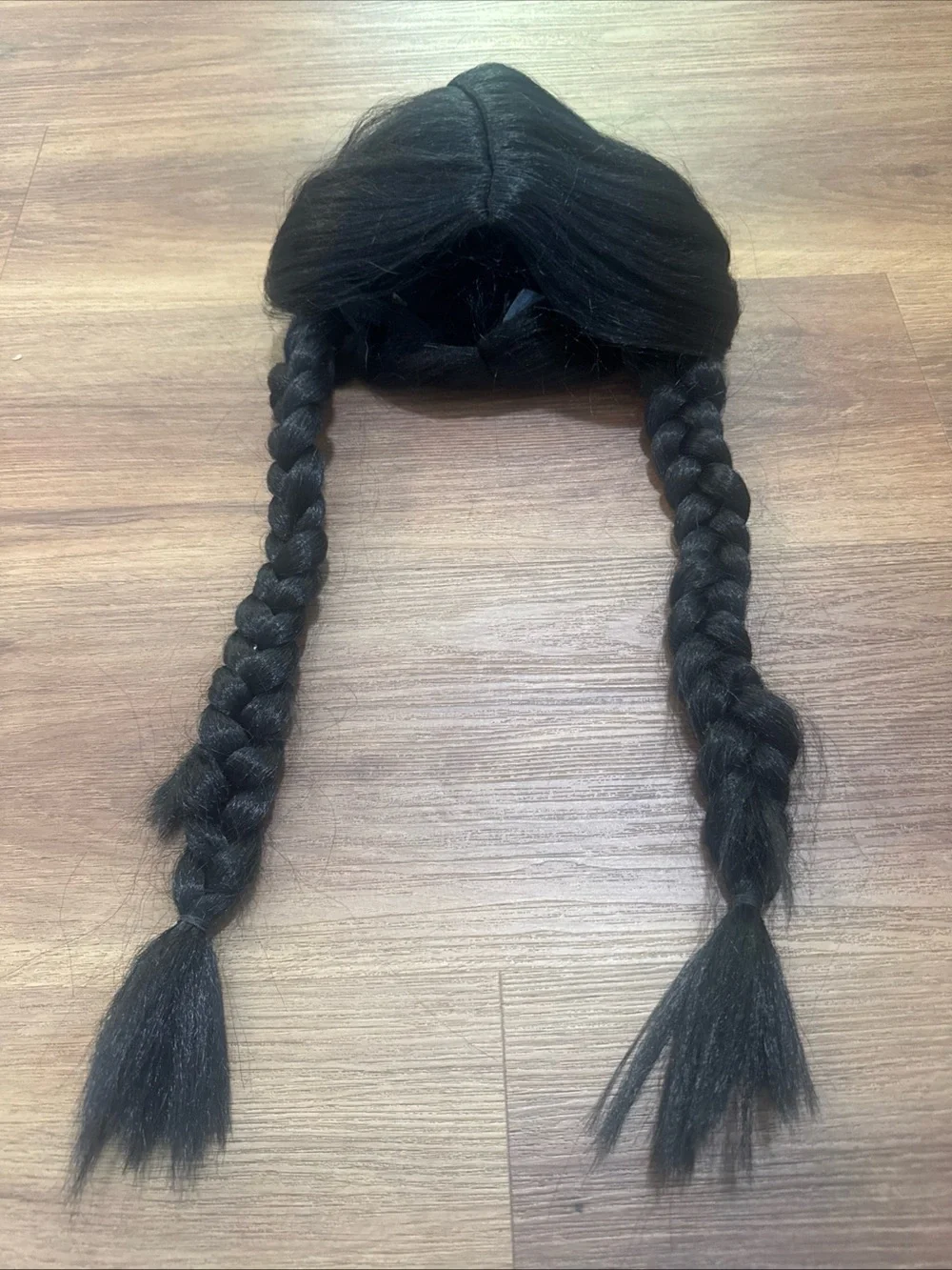 Spirit Addams Costume Wig Wednesday Addams Family Halloween Gently used